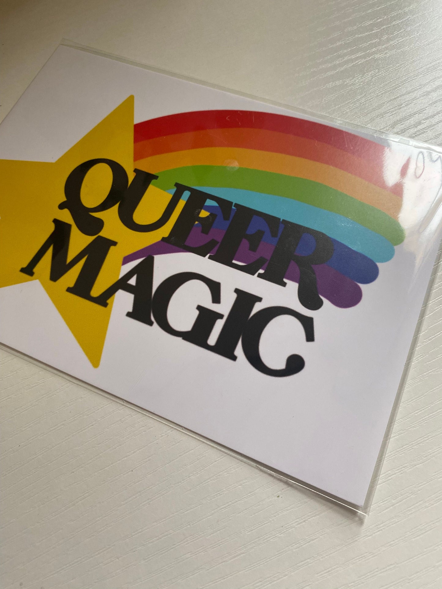 Queer Magic Art Print, LGBTQ Pride Art Print, Celebrate Pride Merch,  beautiful modern art print