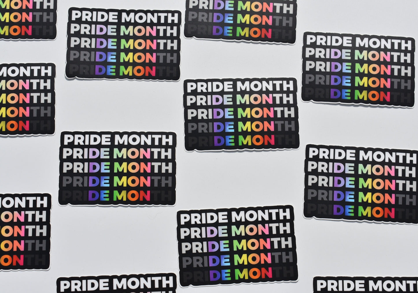 Pride Month Demon Sticker, LGBTQ Pride Sticker, Waterbottle laptop Sticker, Gay Pride Merch, Gay Pride Month
